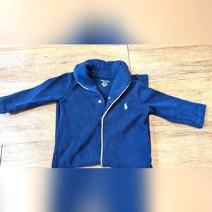 Ralph Lauren Baby Boys Cotton Footed Coverall